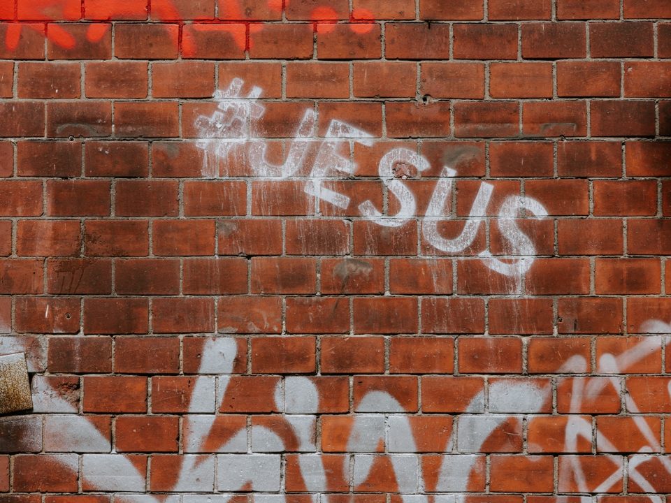 jesus wall paint